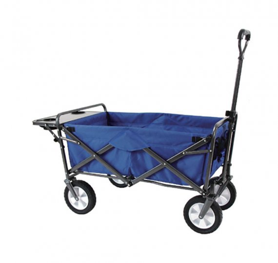 Folding Wagon With Back Table - Versatile Outdoor Companion for Adventures