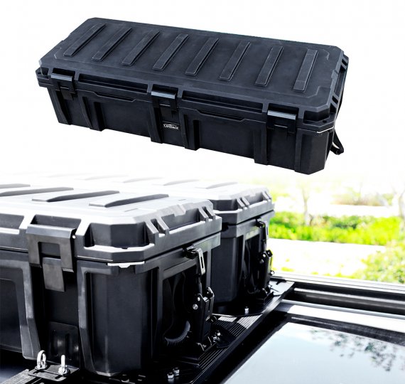 Heavy Duty Black Toolbox - Rugged & Reliable Storage