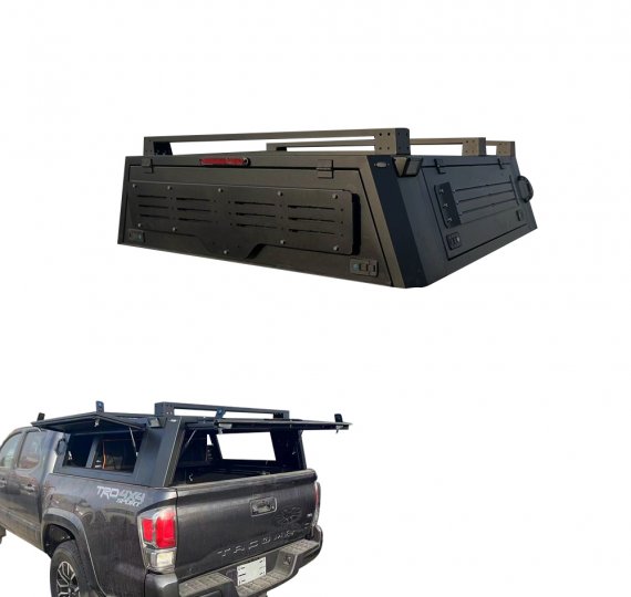 Tacoma Semi-High Bed Rack Cover - Premium Protection for Your Gear