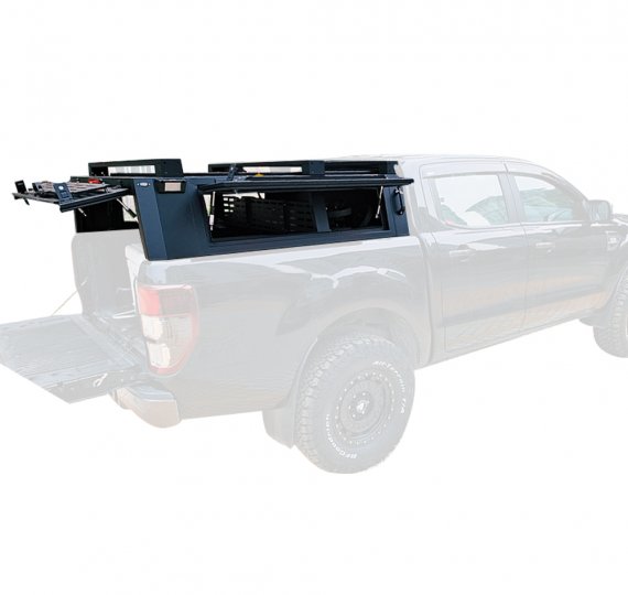 ranger half height pickup bed rack cover